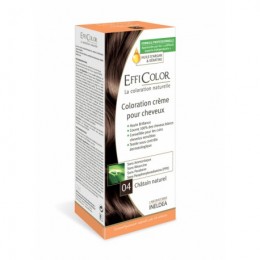 Crema Coloración EffiColor® 04-Castaño Natural
